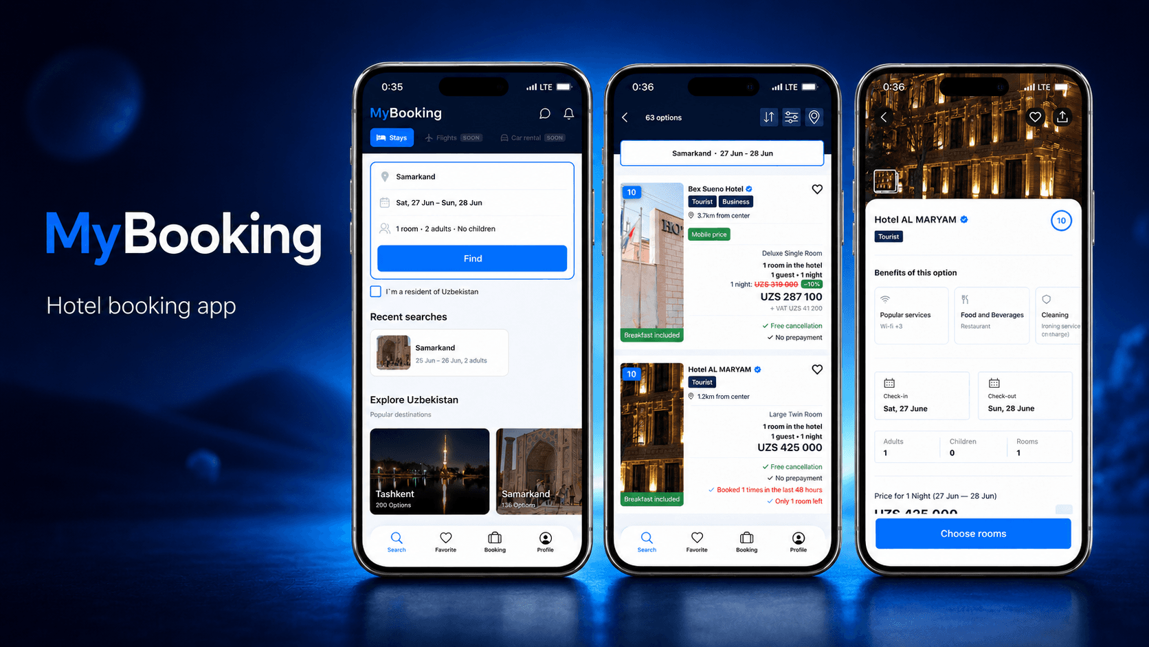MyBooking — Spark Studio